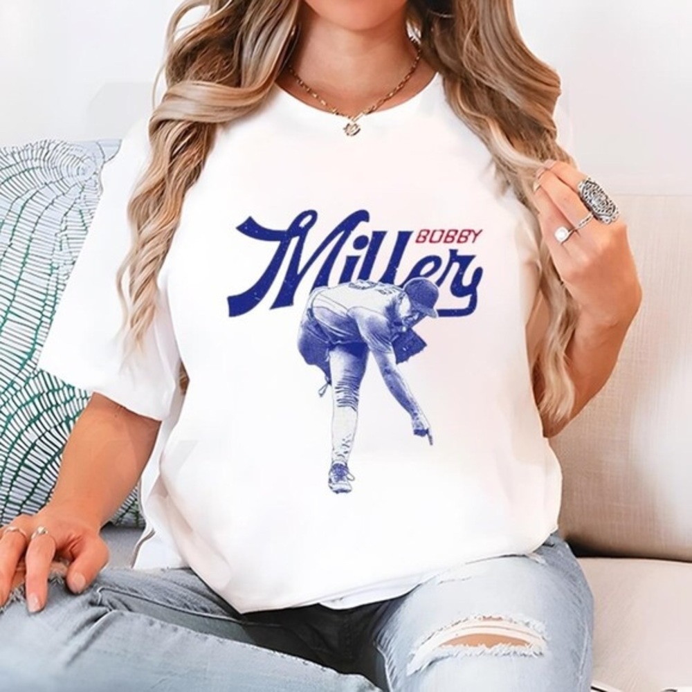 White Bobby Millery Graphic Tee - Women's Casual Top